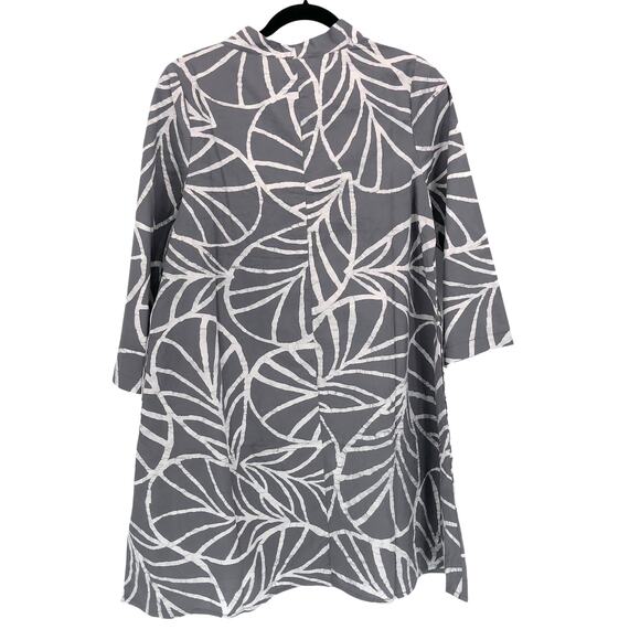 NEW Global Mamas Swing Dress Sz Large Organic Cotton Cowl Neck Canopy Fair Trade - Picture 5 of 9